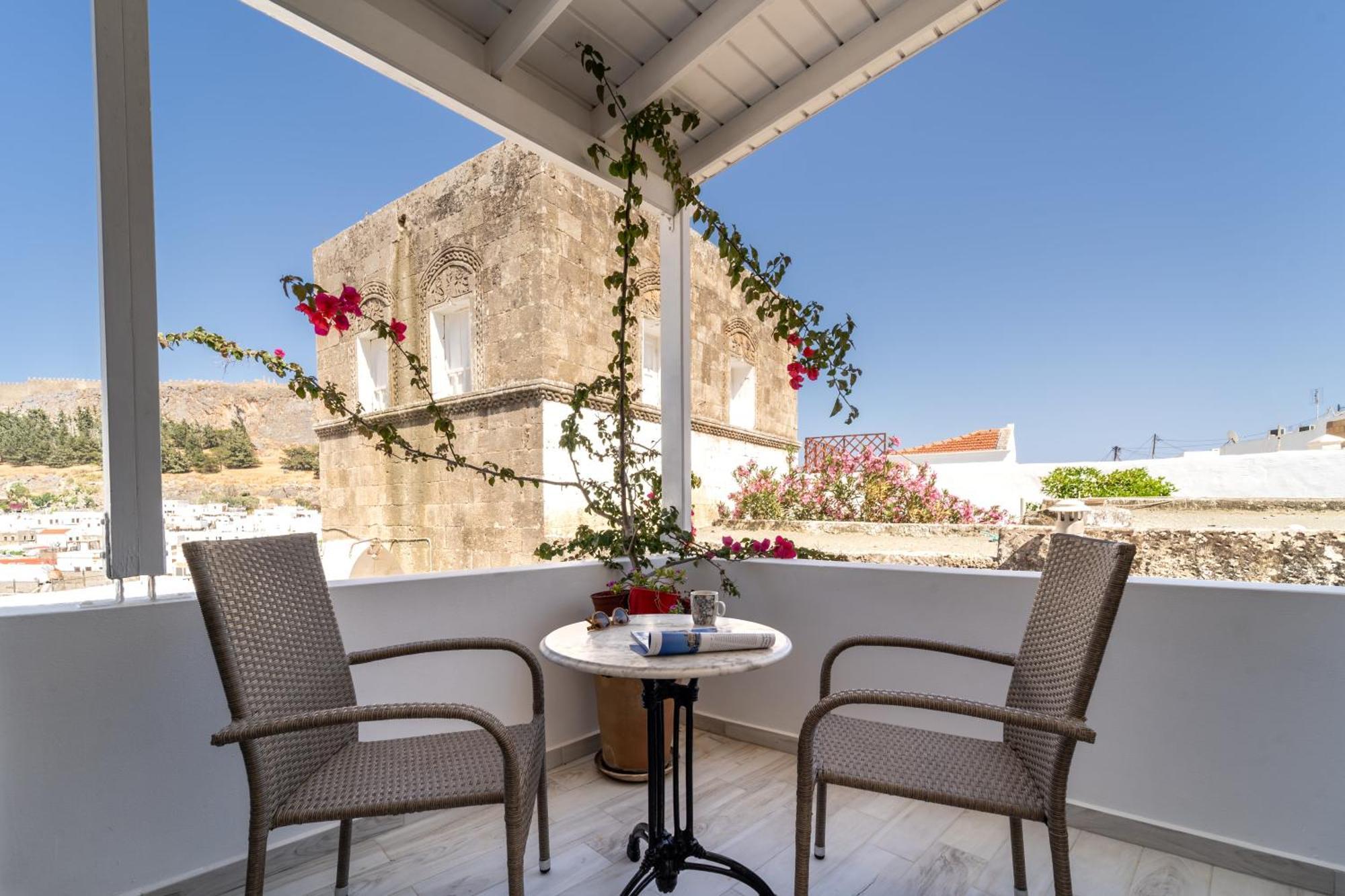 Villa Dafni - Lindos Bagian luar foto